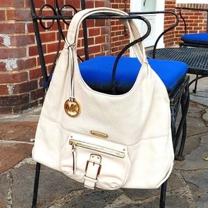 Michael Kors Austin Pebble Leather Shoulder Bag